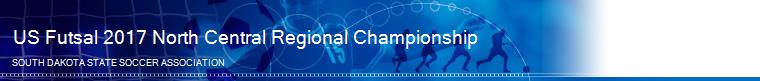 US Futsal 2017 North Central Regional Championship banner